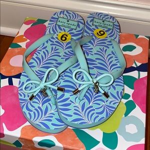 NEVER WORN Kate Spade Flip Flops